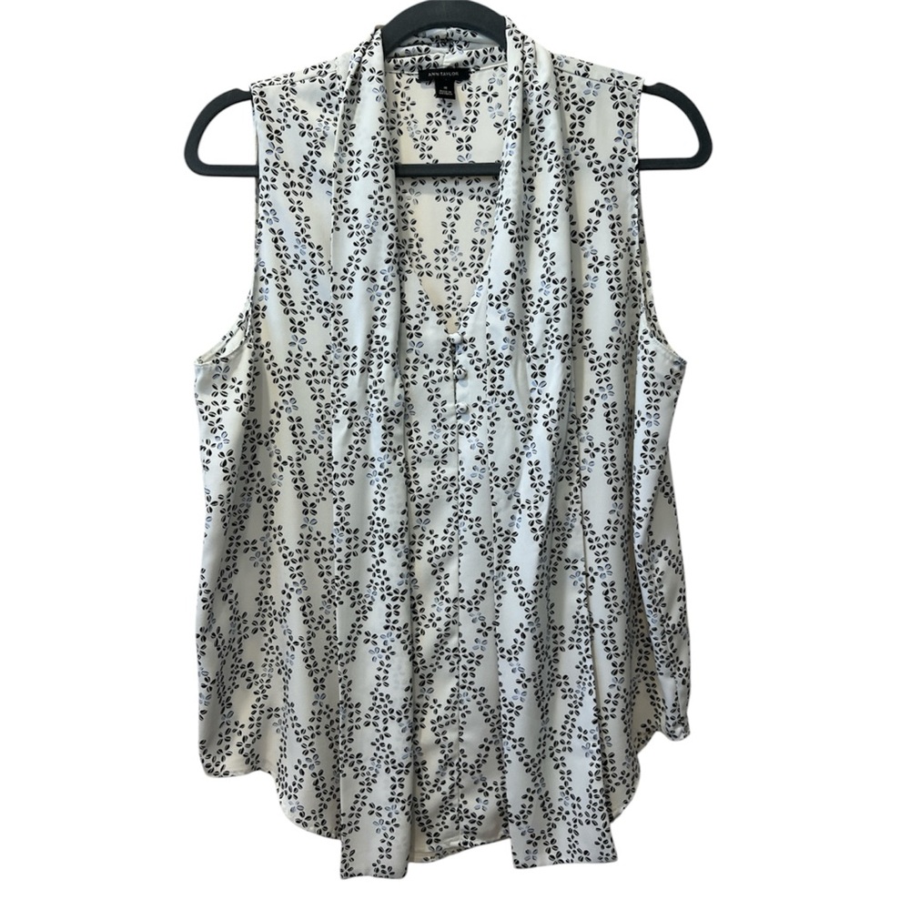 Ann Taylor Women's Floral Sleeveless Top, size medium